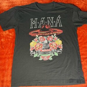 Mana tour band t shirt